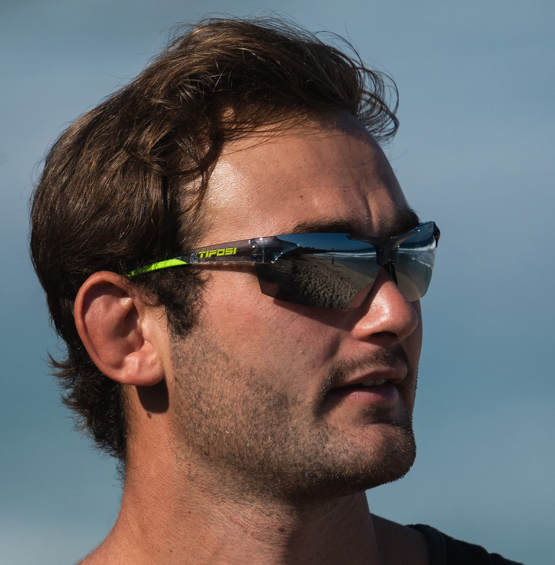 Tifosi Optics Track Sunglasses (Crystal Smoke, Smoke)