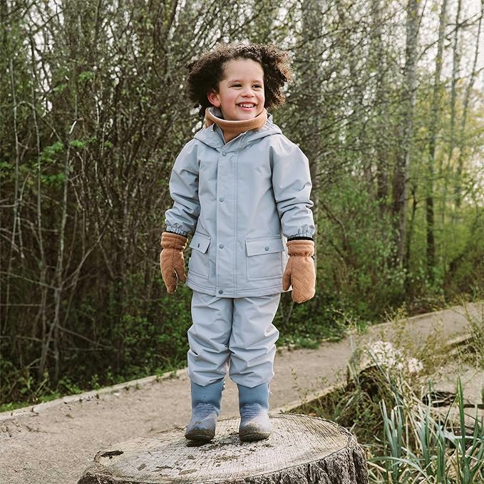 JAN & JUL Waterproof Fleece Lined Snow and Rain Pants for Toddlers and Kids