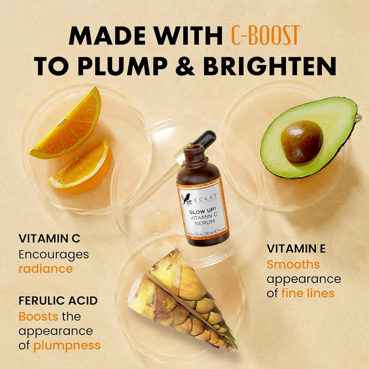 Vitamin C Face Serum | Anti-Aging & Skin Brightening | 30ml | Eclat Skincare