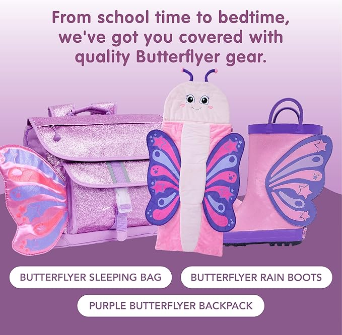 Bixbee Kids Sleeping Bag, Soft Sleepy Sack for Kids & Toddlers | Easy Roll Up Design for School, Daycare + Naptime, 60 x 22 Inches | Cozy Slumber Bag w Lining for Girls + Boys