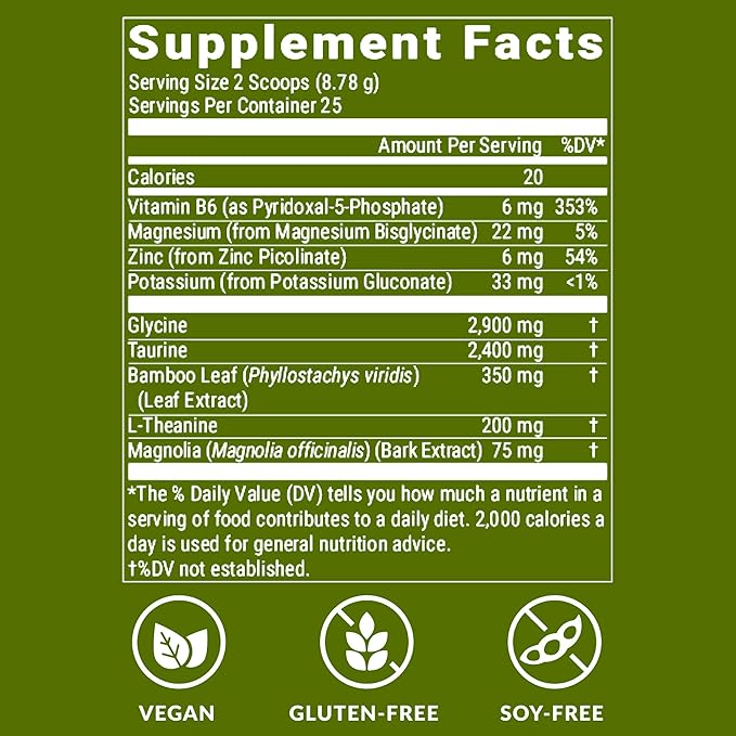 BIOptimizers Sleep Breakthrough – Natural Melatonin Free Vegan Deep Sleep Support with Magnesium and Zinc for Adults | Non Habit Forming | 202.5 g Powder (Tropical Dreams)