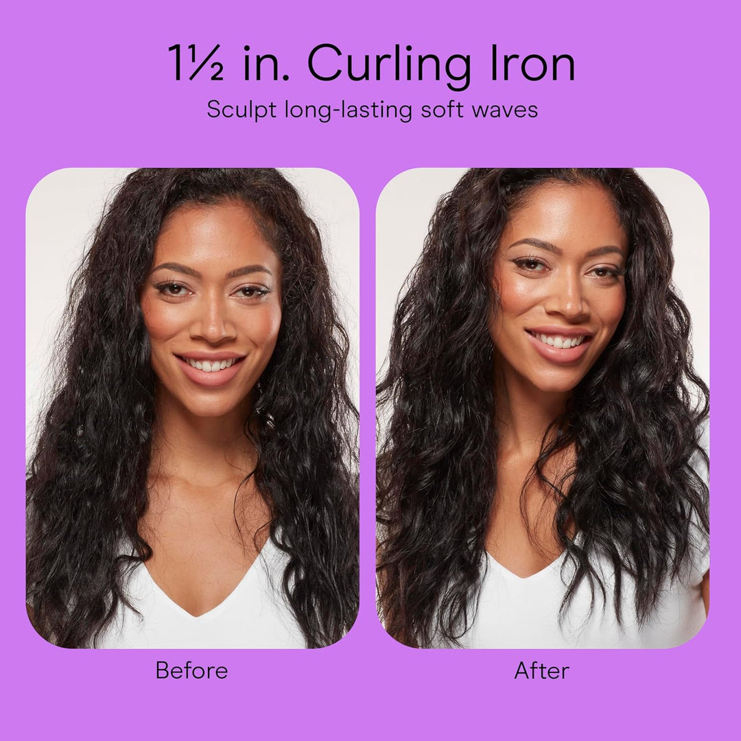 Conair Double Ceramic 3/4-Inch Curling Iron | Tight Curls for Short to Medium Hair