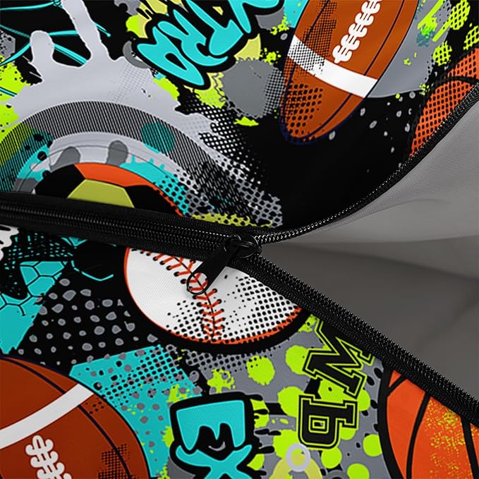 AILONEN Cartoon Fox Camping Sleeping Bag for Boys Girls Adults,Lightweight & Waterproof,3 Season Warm & Cold Weather,Portable,Kawaii Fox Printed Sleeping Bag,Traveling,Camping,Hiking