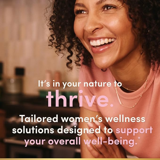 Nature's Bounty Optimal Solutions Advanced PMS Relief for Menstrual Cycle Support; Period Relief; PMS Support Supplement for Women – Chasteberry; Hormone-Free; 60 Capsules