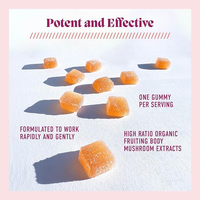 Concentrate Gummies – Focus, Memory, Brain Health & Mood Support Supplement – Vegan, Non-GMO, Gluten-Free - Lemon Flavor (30 Servings)