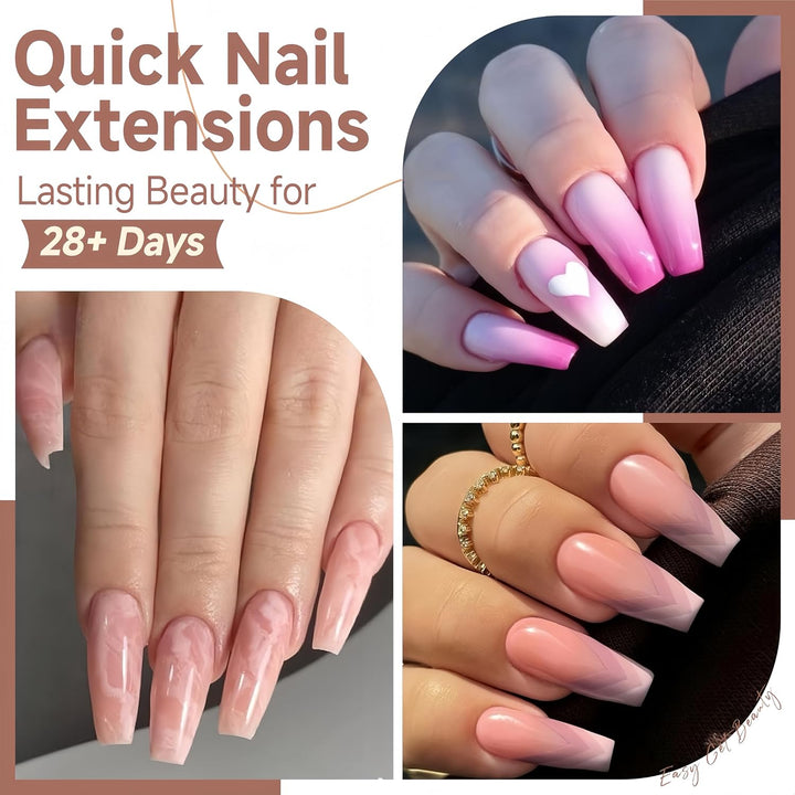 504Pcs Matte Soft Gel Toe Nail Tips | Full Cover for DIY Nail Extensions