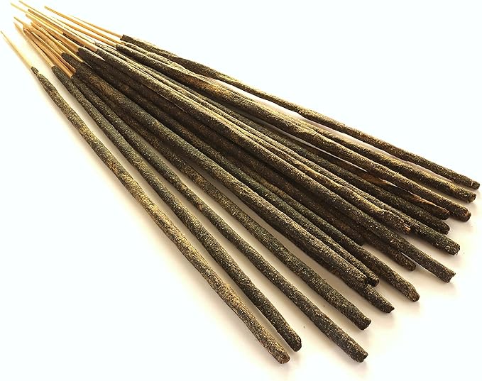 Oud Incense Sticks - Artisan Luxury Masala Incense - Handcrafted Long-Burning Extra-Thick - 18+ Sticks - Divine Scent for Home & Meditation - Agarwood, Gaharu, Aloeswood, Eaglewood