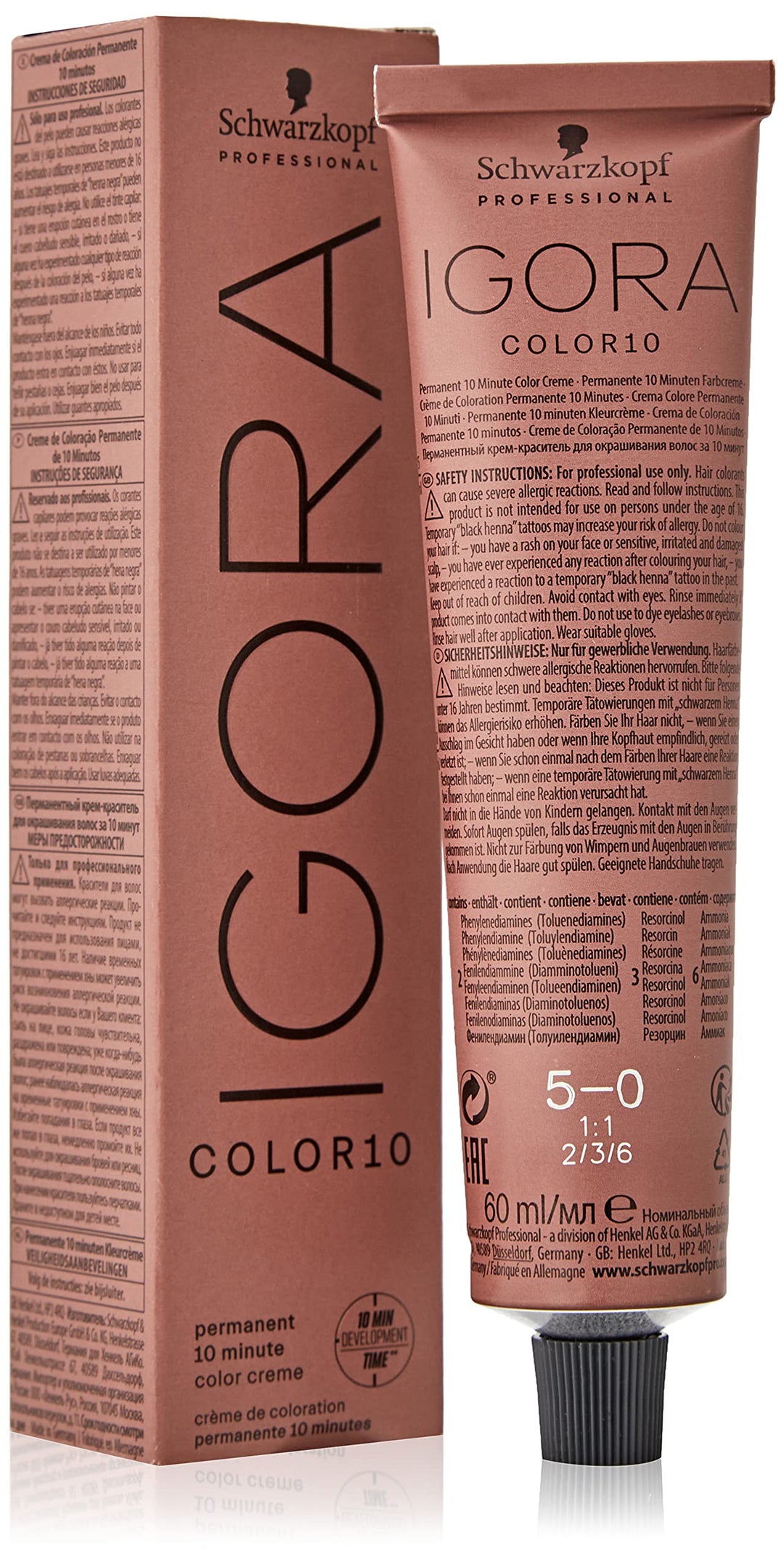 Schwarzkopf Ig Color10 5-0 60Ml