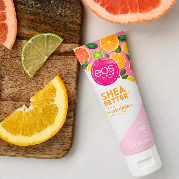 EOS Shea Better Hand Cream – Coconut Lotion for Instant Hydration | 2.5 oz (Pack of 2)