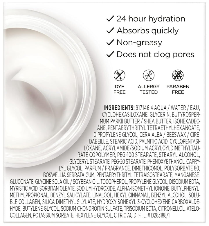 L'Oreal Paris Collagen Moisture Filler Face Cream | Anti-Aging | 48HR Hydration