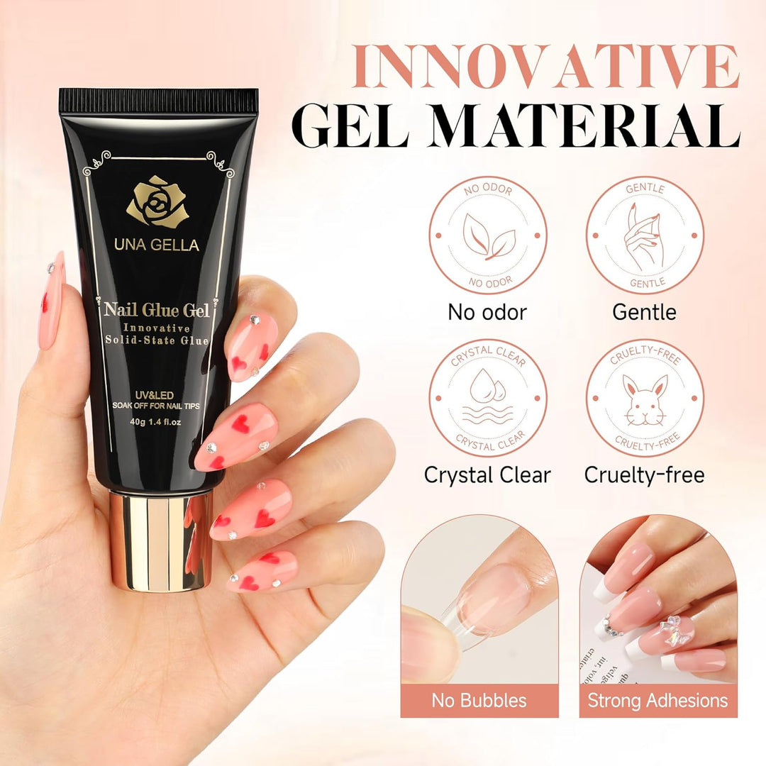 504Pcs Matte Soft Gel Toe Nail Tips | Full Cover for DIY Nail Extensions