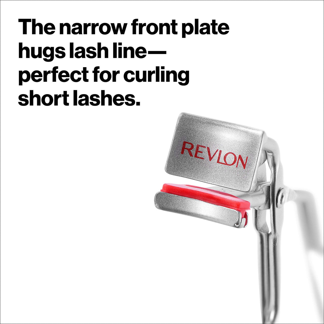 Revlon Precision Lash Curler, Works on Small Inner and Outer Eyelashes, Pinch-Free Control, Lifts & Defines, 1 Count