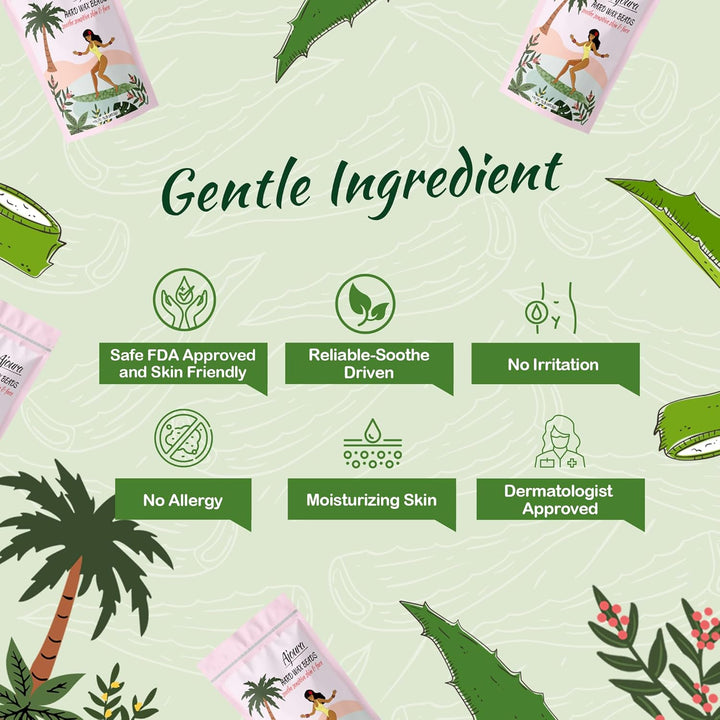 1Lb Ajoura Refill Wax Beans | Coarse Brazilian Wax for At-Home Hair Removal
