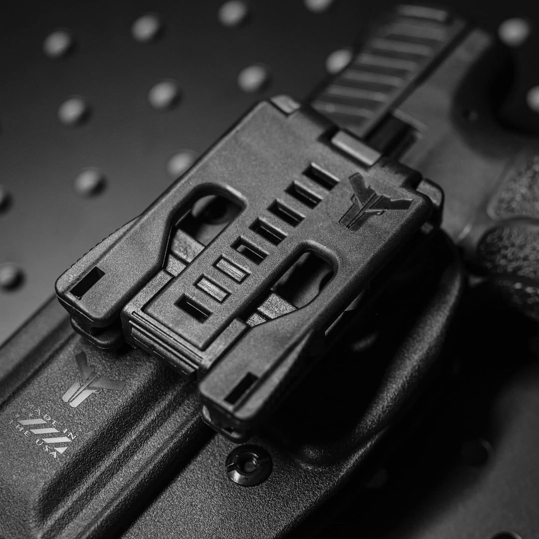 Blade-Tech Tek-Lok - The Original USA Made Belt Clip Attachment for Holsters, Mag Pouches, Knife Sheaths and More with Mounting Hardware
