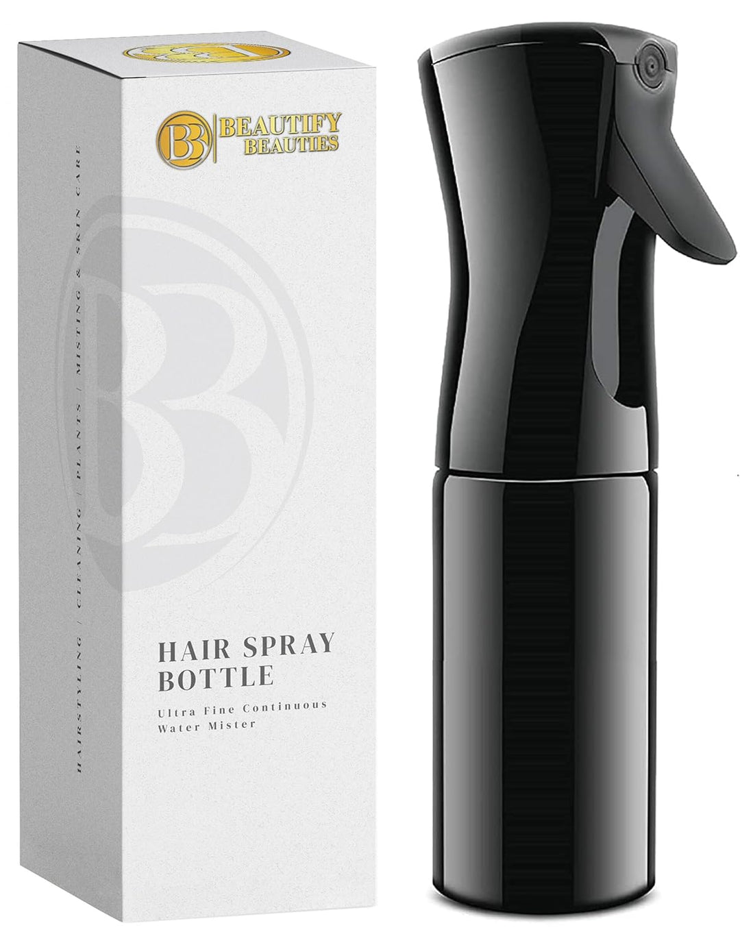 Continuous Mister Spray Bottle | 24 Oz Hair & Plant Care | BeautifyBeauties