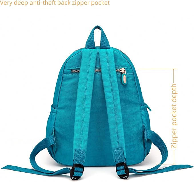 AOTIAN Mini Nylon Women Backpacks Casual Lightweight Small Daypack for Girls