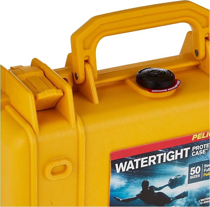 Pelican 1170 Case With Foam (Yellow)