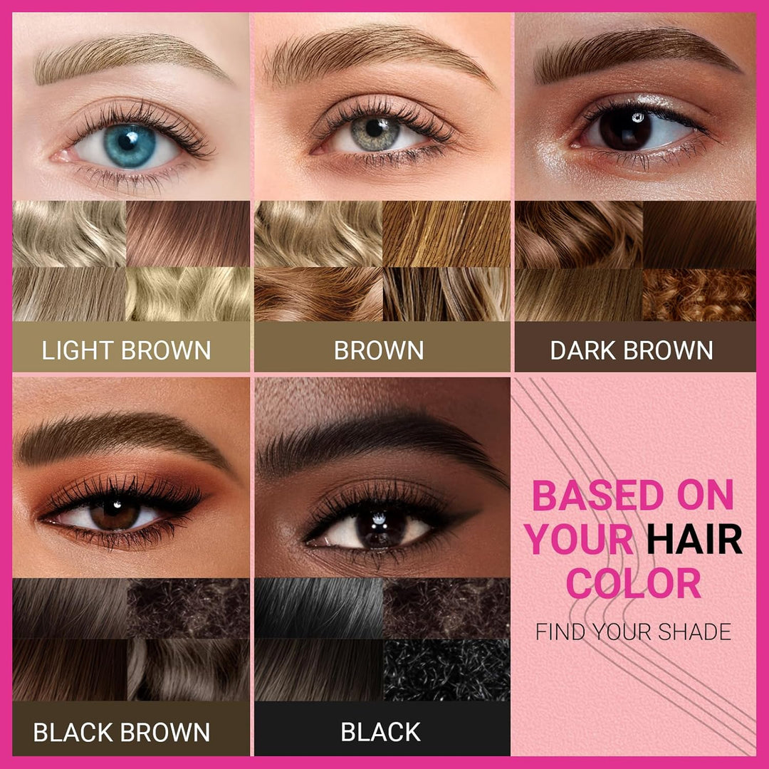 iMethod Microblading Eyebrow Pen | 2-in-1 Dark Brown Eyebrow Pencil for Women