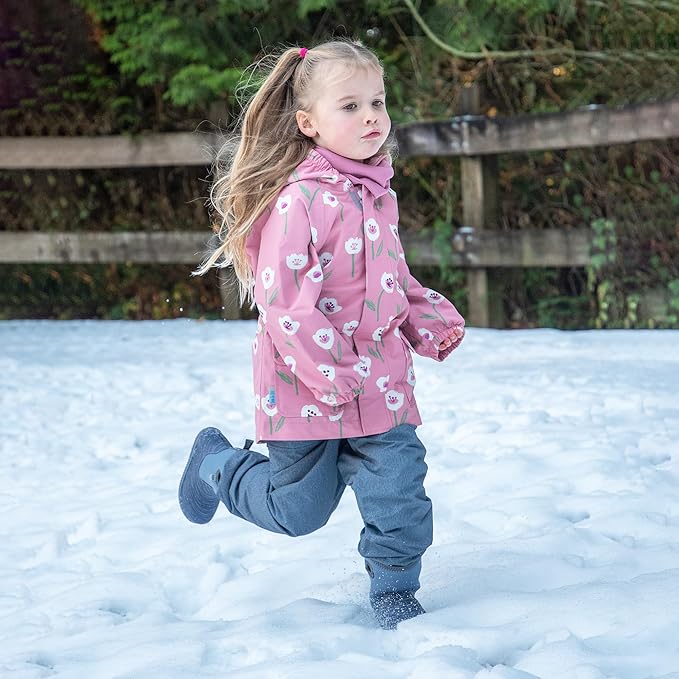 JAN & JUL Waterproof Fleece Lined Snow and Rain Pants for Toddlers and Kids