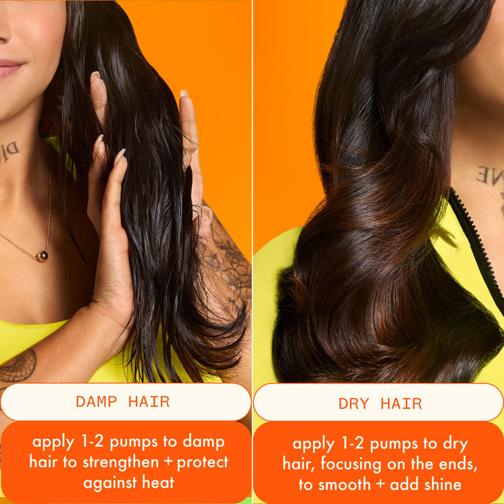 amika superfruit star lightweight hair styling oil