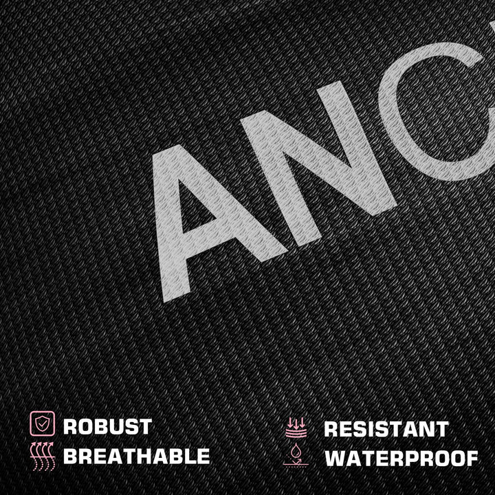 ANCHEER Foldable Trampoline, Mini Rebounder Trampoline with Adjustable Handle, Exercise Trampoline for Indoor/Garden/Workout Cardio, Parent-Child Twins Trampoline Max Load 220lbs (Training Pink)