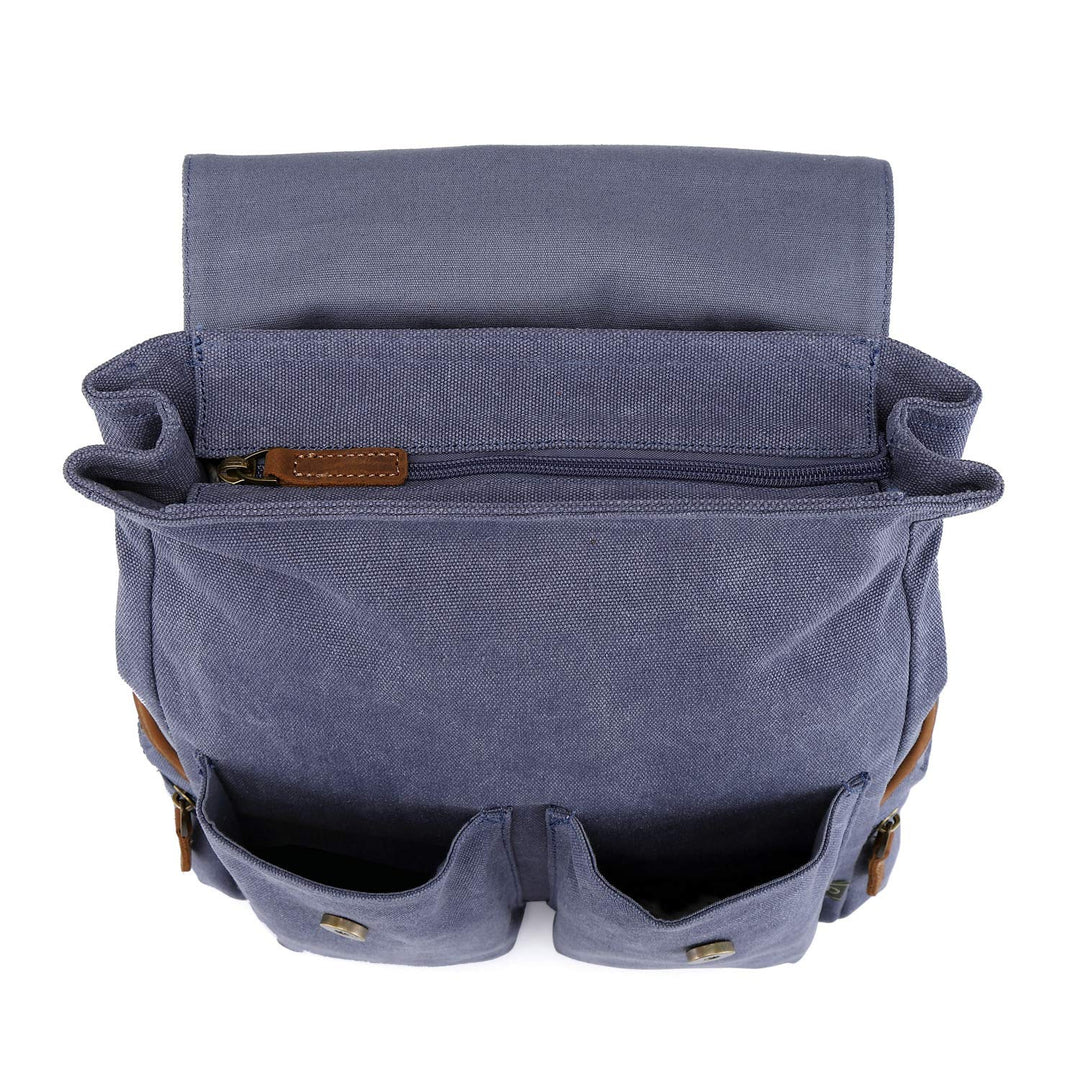 Atona Canvas Backpack (Denim Blue)