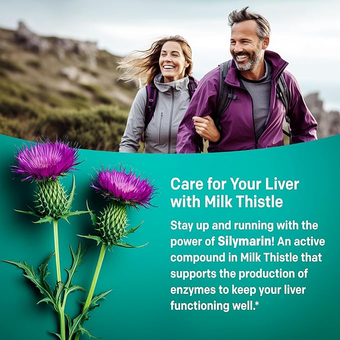 32-in-1 Liver Cleanse Detox and Repair with Milk Thistle, Silymarin, Artichoke Extract and Beetroot Powder for Liver Support - Liver Supplement with Active Liver Health Formula - 1426mg (90ct)