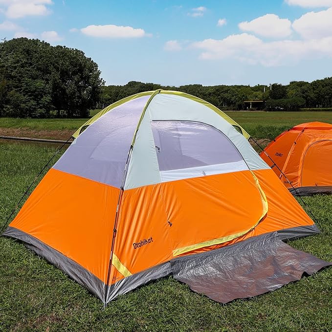 Backpacking Camping Tent Lightweight Portable Waterproof with Carrying Bag for Outdoor Summer Beach