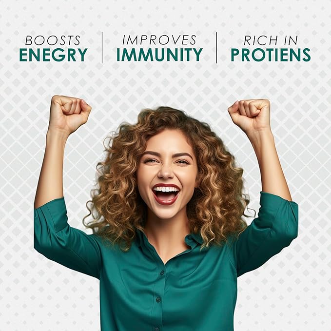 AMBROSIAL Spirulina Capsules 500 mg per (Pack of 1-120 Capsules)