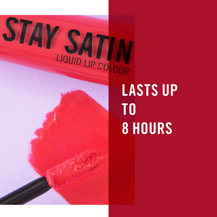 Stay Satin Liquid Lip Colour #600-Scrunchie