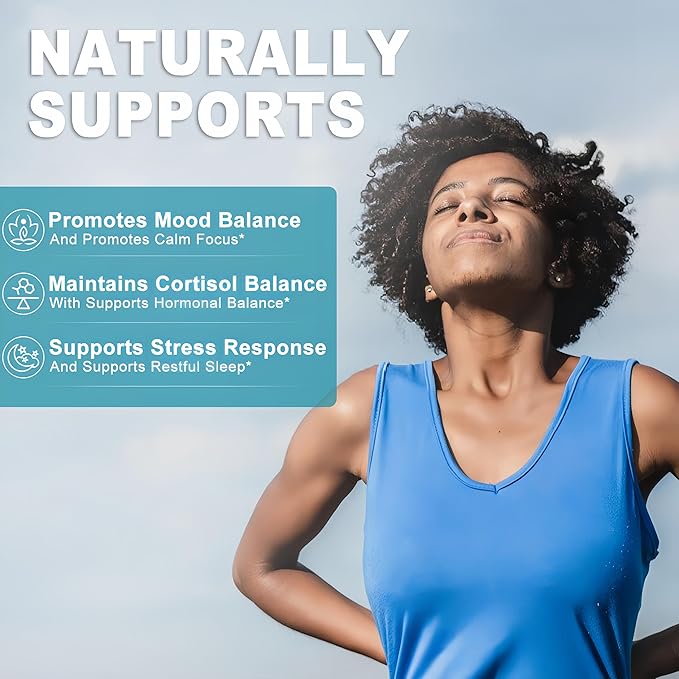Cortisol Supplements for Women,19-in-1 Cortisol Supplement Liquid Drops w/Magnesium,L-Theanine,Ashwagandha,Omega-3, High Absorption Hormone Balanced for Women Drops - Sleep Focus Mood, Non-GMO