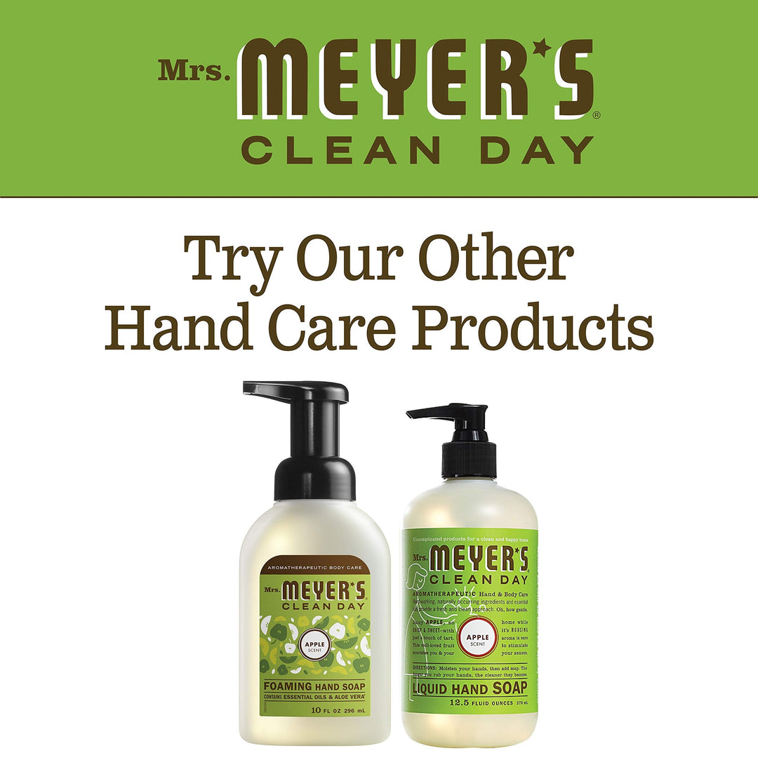 MRS. MEYER'S CLEAN DAY Hand Soap, Made with Essential Oils, Biodegradable Formula, Apple, 12.5 Fl. Oz