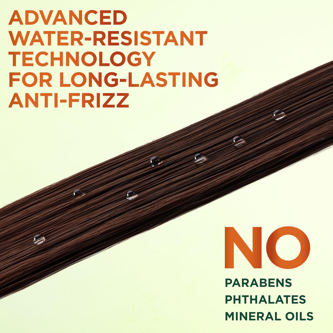 Garnier Fructis Sleek and Shine Sleek and Stay Hair Serum for Frizzy, Dry Hair, Heat Protectant Formulated with Alpha Silane, 1.7 Fl Oz