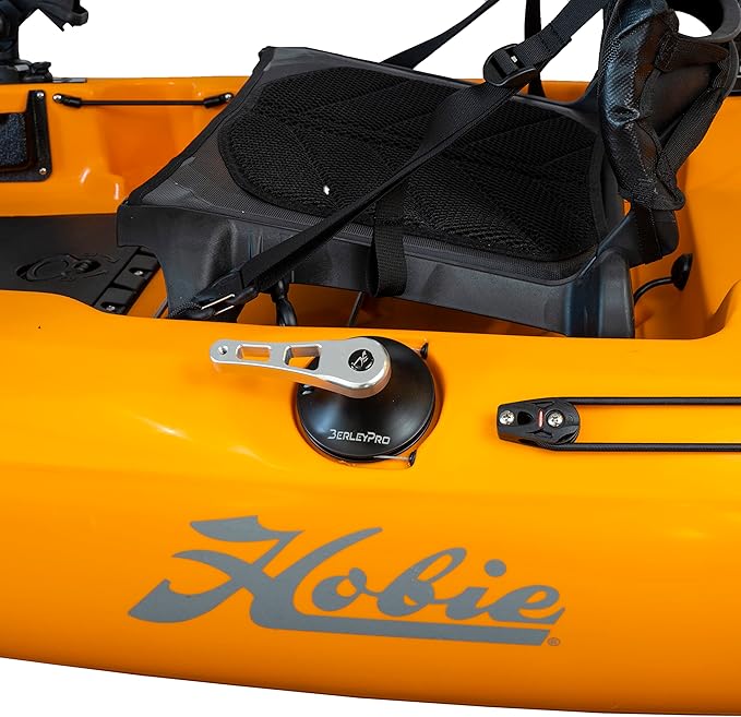 BerleyPro Raised Handle for Hobie Outback and Compass - Improved Grip, Tracking, and Comfort - CNC Machined Aluminum with Stainless Steel Fasteners