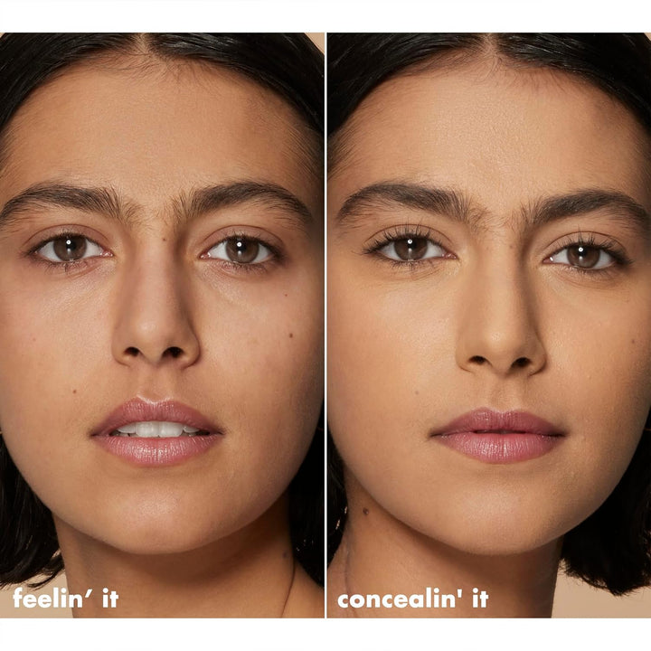 e.l.f. Hydrating Camo Concealer | Full-Coverage, Satin Finish | Vegan, Deep Cinnamon