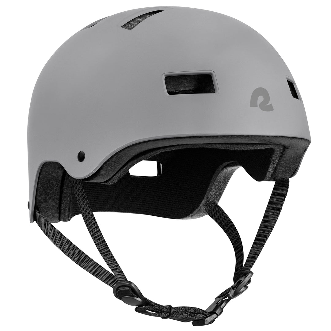 Retrospec Dakota Bicycle / Skateboard Helmet for Adults - Commuter, Bike, Skate, Scooter, Longboard & Incline Skating - Highly Protective & Premium Ventilation- Medium - Matte Slate