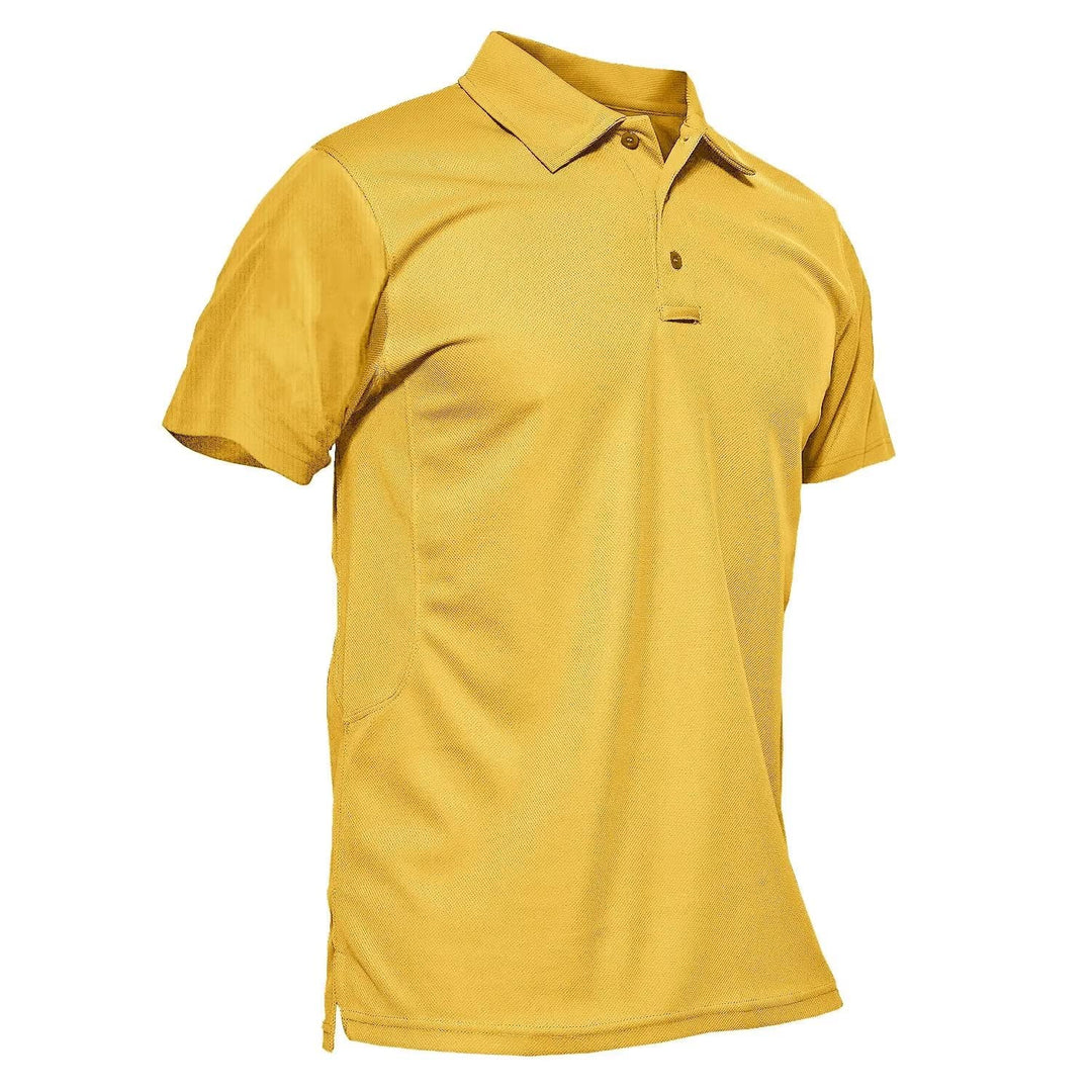 MAGCOMSEN Polo Shirts for Men T Shirts Golf Shirts Pique Polo Shirts for Men Short Sleeve Military Shirts Athletic Shirt Tactical Shirt for Men Fishing Shirts