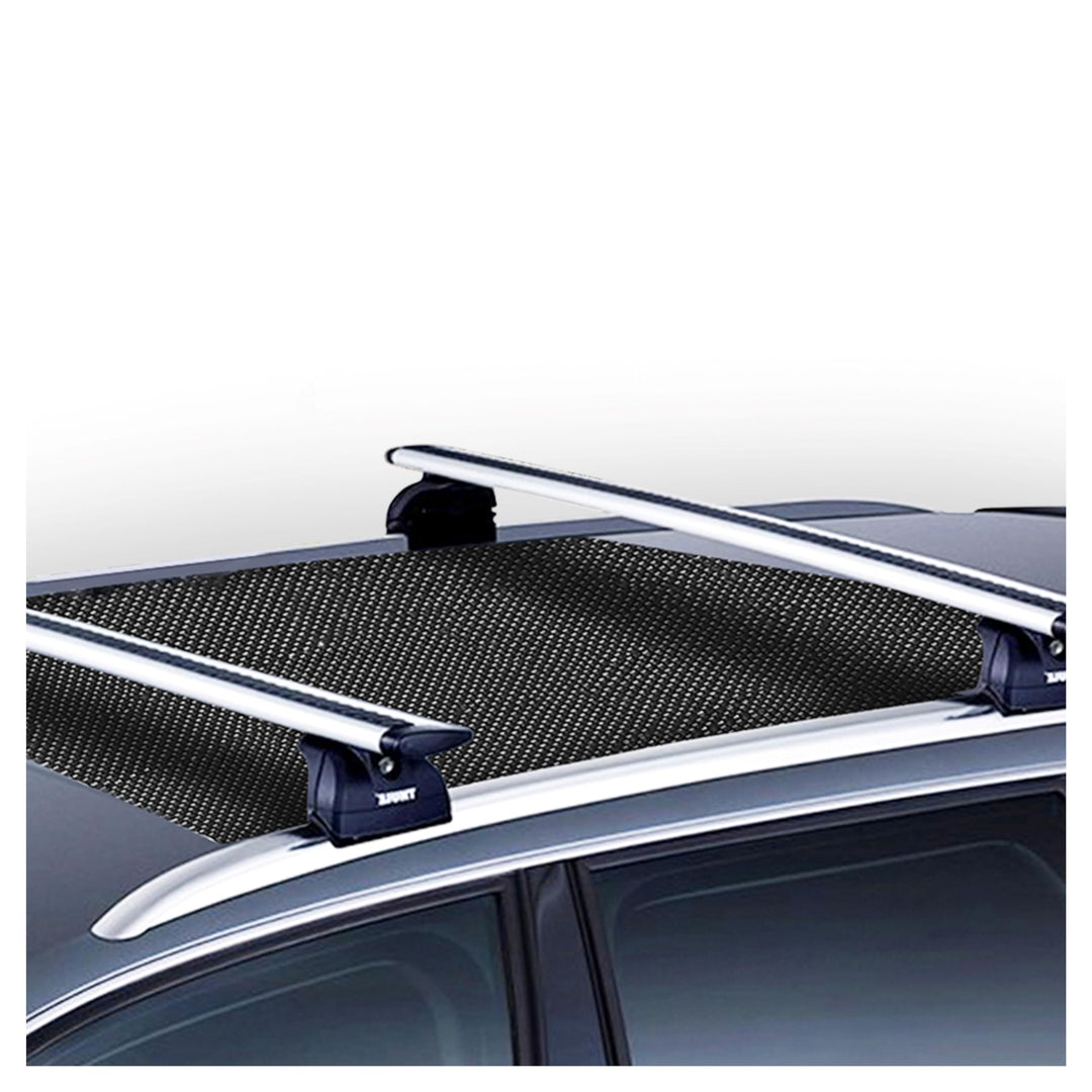 Mockins 39" X 36" Car Anti Slip Mat for Car Roof Cargo Carrier | Anti Slip Car Topper Mat with Grip | Customizable for All Roofbag Car Top Carrier |Rooftop Protective Mat for Your Car, SUV or Truck