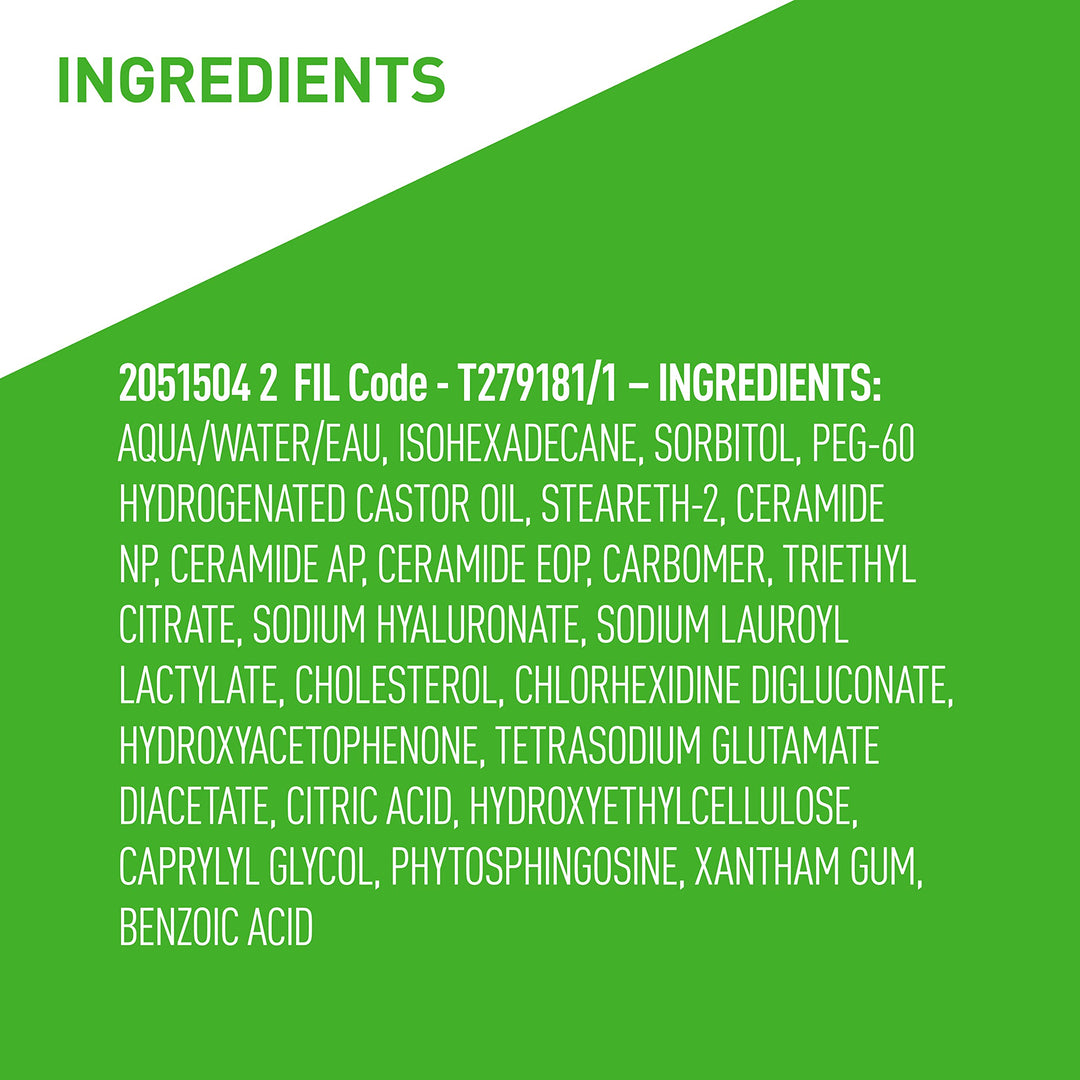 CeraVe Eye Makeup Remover with Hyaluronic Acid and Ceramides, Waterproof, Non-Comedogenic, Fragrance Free, Non-Greasy & Ophthalmologist Tested, 4 Ounces