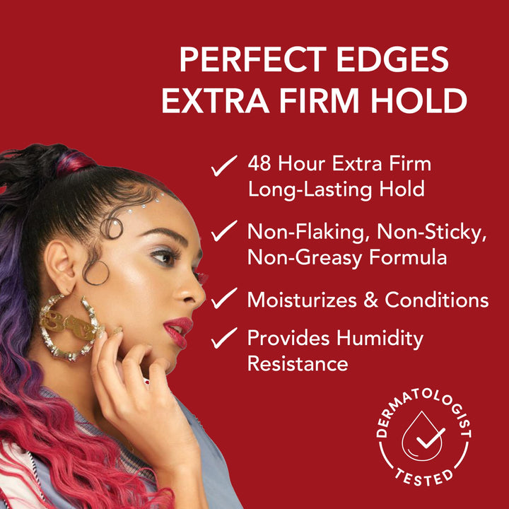 Creme of Nature Argan Oil Perfect Edges Extra Hold, 2.25 Oz (214040)