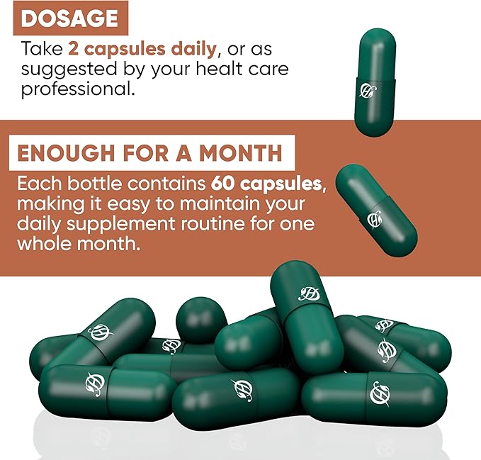 Triphala Capsules 500mg 60 Capsules -Herbal Supplement with Amla, Bibhitaki, Haritaki for Immune System & Digestive Health Support | Vegan Capsules for Men and Women…