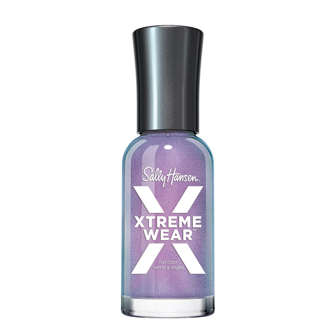Sally Hansen Xtreme Wear, Iris Illusion, 0.4 Fl Oz, Pack of 1 with Blue Blitz, 0.4 Fluid Ounce