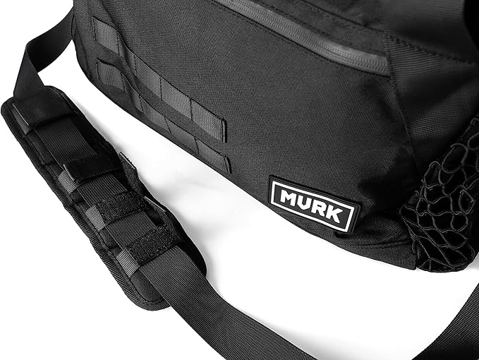 MVRK Waterproof Gym Bag: Durable Heavy Duty Duffle Bag with 8 Optimal Compartments- Water Proof Shoe Pouch and Ball Holder 18"