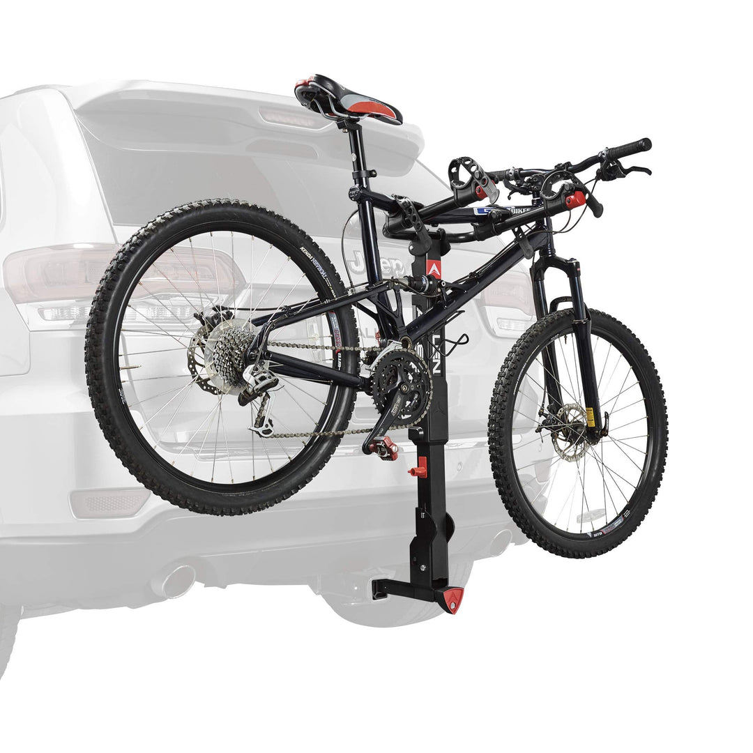 Allen Sports Premier Locking Quick Release 2-Bike Carrier for 2 in. & 1 4 in. Hitch, Model QR525 , Black