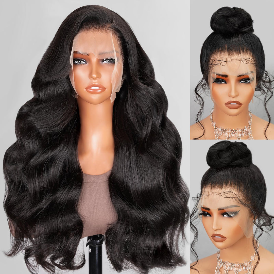 Arabella 360 Lace Front Wigs Human Hair 210% Density 360 Body Wave Lace Front Wigs 12A Full Lace Wigs Human Hair Pre Plucked Wit