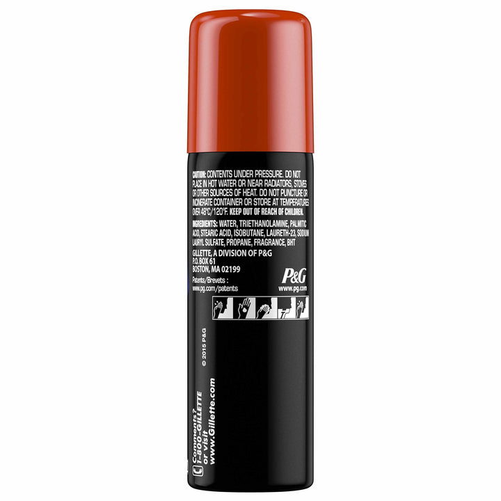 Gillette Foamy Regular Shaving Foam, 2 oz (Pack of 4)