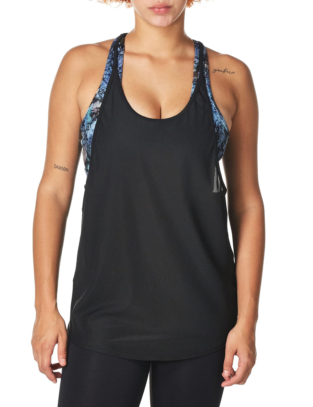 TYR Botanc Madison 2n1 Tank, Black Multi, M
