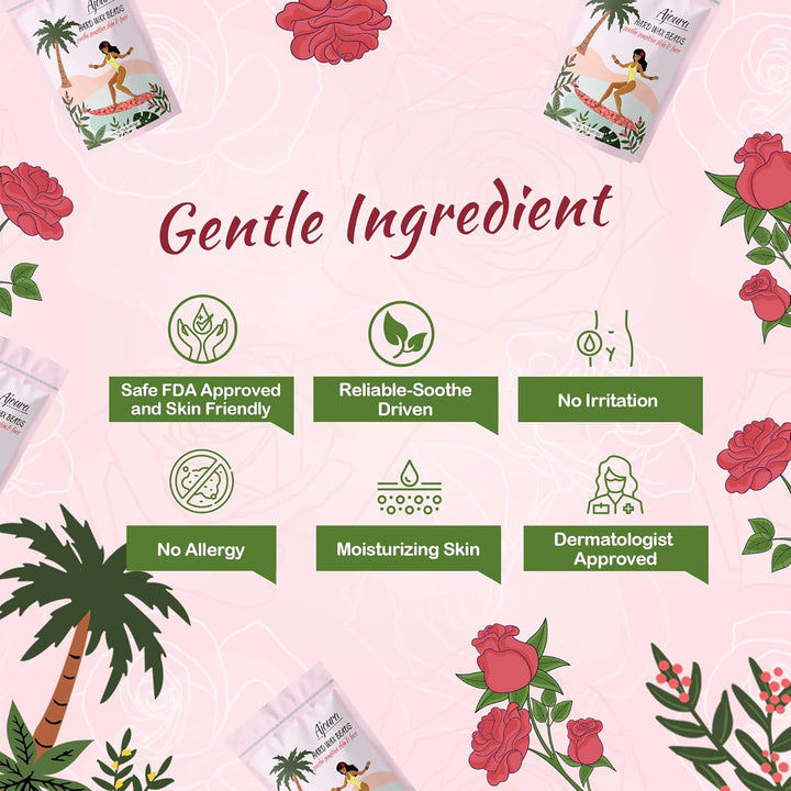 Ajoura 2.5LB Aloe Hard Wax Beads | Premium Sensitive Skin Hair Removal