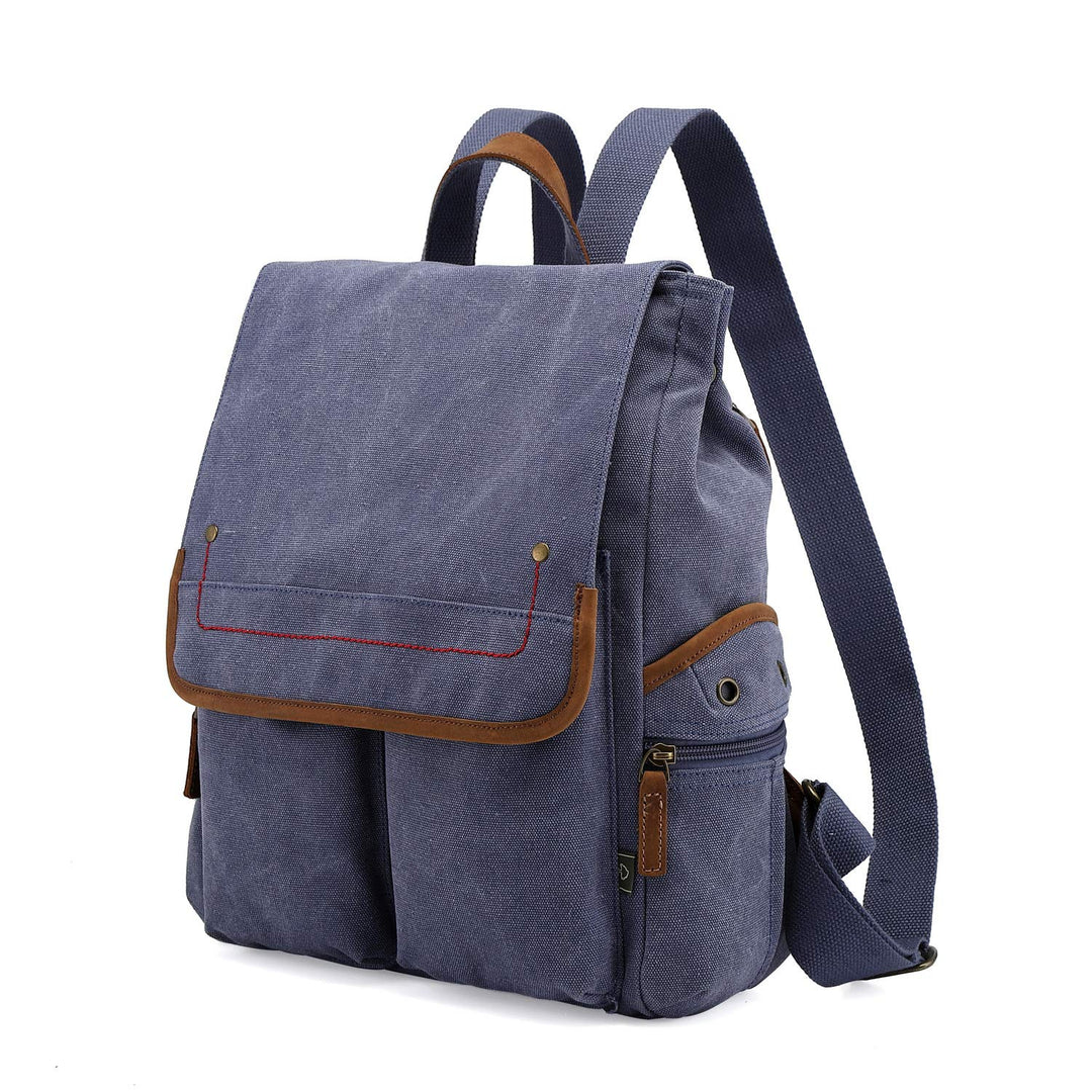Atona Canvas Backpack (Denim Blue)