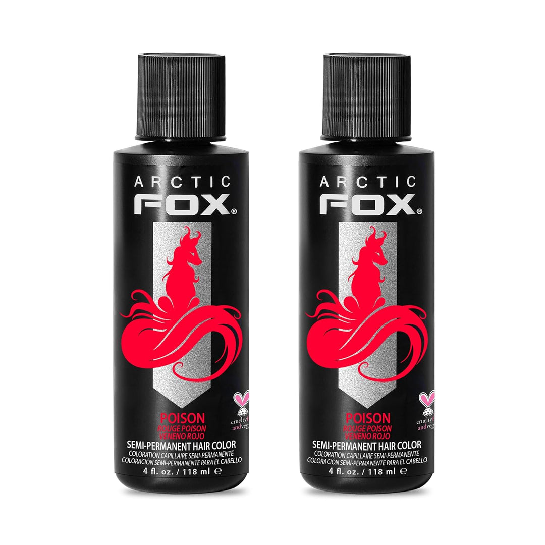 ARCTIC FOX Frose Vegan Semi-Permanent Hair Color Dye | 4 Fl Oz | Pack of 2